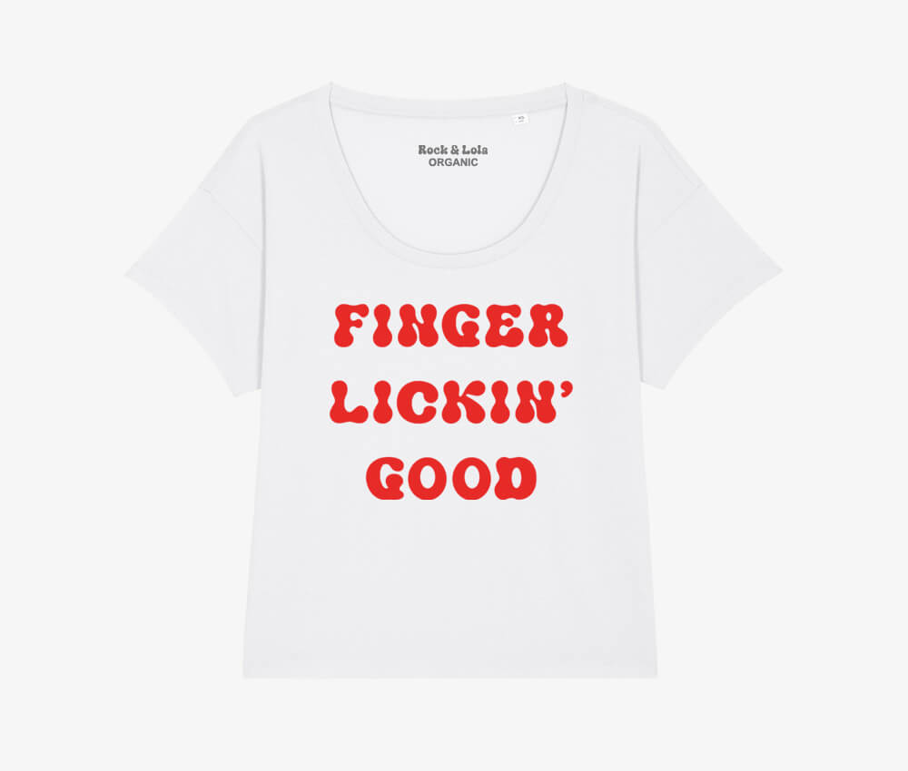 Finger Lickin' Good Organic Tee